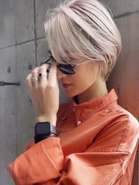 ラキング ギンザ トウキョウ(LAKING GINZA) くびれヘア/アプリコットオレンジ/夏/ハイライトカラー[銀座駅]