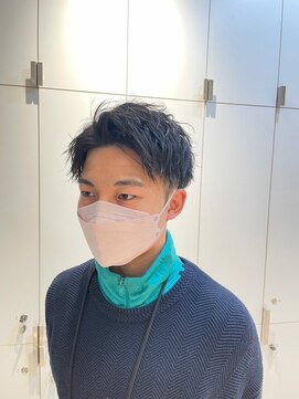ヘアサロン ガリカ 表参道(hair salon Gallica) アップバングショート/黒髮ツーブロック刈り上げ
