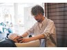 【カラーの頭皮ダメージが気になる方へ】カット+カラー+ヘッドスパ25分￥12600