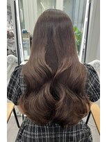 プラチナ(PLATINA)&nbsp;ハイレイヤーレイヤーカットブリーチ無しカラー顔周り韓国