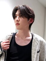 スキル ミナム 表参道(SKILL MiNam)&nbsp;ラウンドマッシュカルマヘアメンズセンターパート韓国ヘア