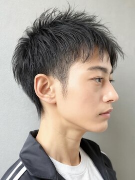 アーツ 茅ヶ崎(arts) フェザーパーマ刈り上げセンターパート波巻きツイストスパイラル