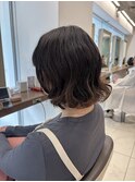 ゆるふわボブパーマ