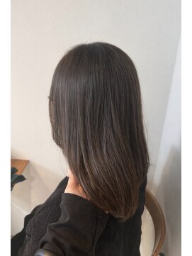 ブルーム ヘア デザイン(bloom hair design) グレージュカラー・艶カラー・透明感カラー