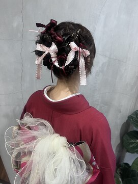 ティティ(TiTi) 成人式 ヘアセット ヘアアレンジ[TiTi_福田りの]