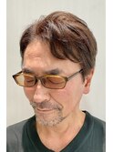 刈り上げ/アップバング/くせ毛/ビジネス/ヒゲ/カジュアル