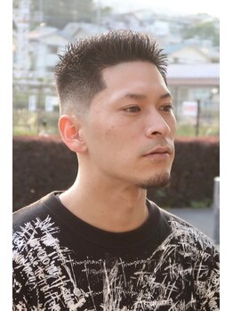 リル 阪神尼崎(LiL')の写真/カッコいいスキンフェードも！流行りのパーマスタイルで差をつける◎メンズ特化サロン★