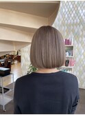 グレージュボブ