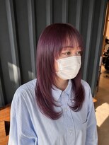 コルバース(COL BIRTH)&nbsp;ミディアムレイヤー　ガーネットピンク　【COL BIRTH】