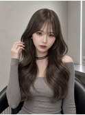 【Euphoria MITSUKI】韓国レイヤーくびれヘア×チョコグレージュ