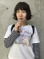 リル(Lilu)&nbsp;セミドライなパーマのボブ☆ Lilu2026.7 北村しずく