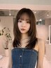 【人気No.1/大人女性の艶髪】カット+透明感カラー+髪質再生TR ¥13,500