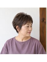 スープレックス ヘアーデザイン(SOUPREX HAIR DESIGN) ミセス美フォルムショートボブ 20代 30代 40代 50代 60代 ボブ