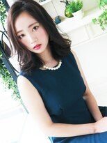 ジュレベール(JurerBelle)&nbsp;【ジュレベール松田】 大人クールで外ハネが可愛いミディ