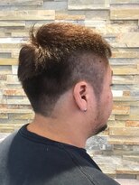 ヘアークリアー 獨協大学前店 スタイリッシュ刈り上げモヒカン