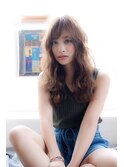 ロブノーブルクラシカルバイヤージュパーマミディ