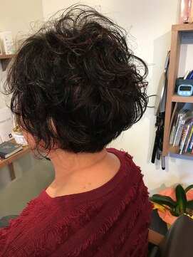 ナトゥーアベーネヘア(Natur Bene hair) パーマスタイル ショートヘア