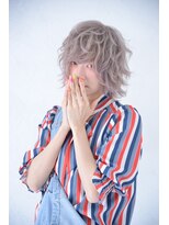 コア 新宿(CORE)&nbsp;ダブルカラー×ライトグレージュ