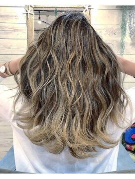 トーク 伊丹本店(TAL'KE) TAL'KE/バレイヤージュ×グレージュ _402