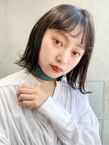 Siena   外ハネミディ×ショコラブラウン　渋谷