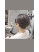 襟足スッキリフェミニンショート【ペスカ豊崎】
