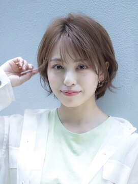 フォルテ 表参道店(FORTE) 【フォルテ千鶴】大人かわいいひし形ボブフリンジウェーブ