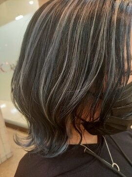 シャンプーボーイ ウルフ ブルーブラック×ライトブルー