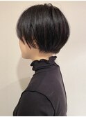 【なかじま ひびき】黒髪ショートボブ