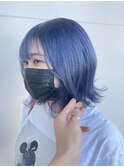 ブルーカラー ボブ