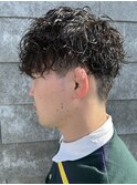 メンズマッシュパーマツイストスパイラルパーマニュアンスパーマ