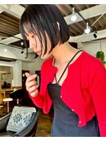 ヘアメイクエイト 丸山店(hair make No.8)&nbsp;◆担当：岩切祐樹◆暗髪ボブ@no.8_yuki