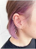 inner color pink purple  / インナーカラーピンクパープル