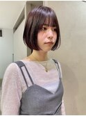 アゴラインボブ、内巻きボブ