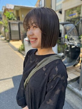 エルメ(Elme) ストレートヘアでも決まるミニボブ★