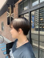 オーガニック アトリエ 大宮(organic+atelier)&nbsp;小顔補正立体カット×ナチュラル丸みボブ 10代20代30代40代50代