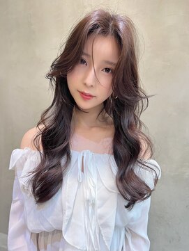 テイラー(Taylor) ショコラブラウン×韓国風ゆる巻スタイル