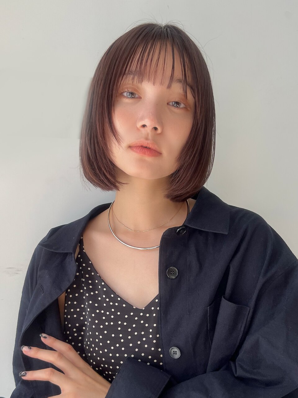 ピンクベージュ/ブリーチなし/表参道/原宿