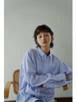 キーダ(KEEDA)&nbsp;ショートウルフ/ニュアンスパーマ/デザインカット