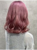ペールピンクカラー/ハイトーン/ケアブリーチ/韓国