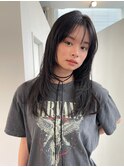 レイヤースタイル × オリーブグレージュ