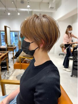 ネイロ 北千住(NeiRo) 大人ショートボブ丸みショートカットマッシュショート前髪あり