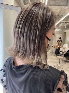 アヴァンス 京橋店(AVANCE) 簡単スタイリング！切りっぱボブとエアータッチバレイヤージュ