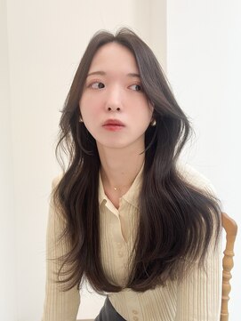 シュヴー 浦安店(CHEVEUX) レイヤーカット　オリーブベージュ　髪質改善