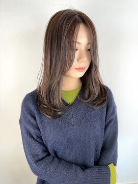 ヘアデザイン アンジェロカフェ(Hair Design Angelo cafe) ナチュラルレイヤーミディ♪