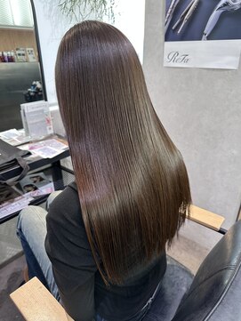 ゼスト クレス(ZEST Cres) 【立川CRESまなと】酸性ストレートでパサつく毛にまとまりを!