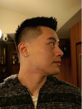 ダウバーバーショップ 表参道(DAU BARBER SHOP) フェードショート　理容室　Barber　バーバー　刈り上げショート