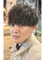 クオンヒール(QUON HEAL)&nbsp;大人緩め波打ちパーマ重ためマッシュ