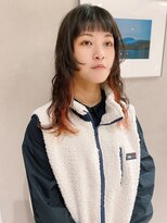 フェンヘアーアイス 中目黒(Fen.hair ici)&nbsp;大人可愛い♪ロングウルフデジタルパーマハイライトグレージュ