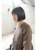 福岡/薬院/パツっとボブ