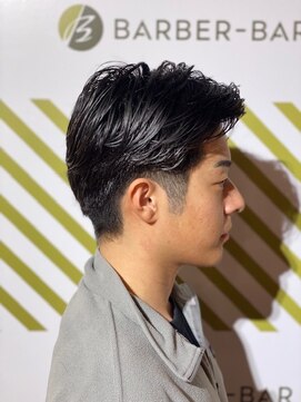 バーバーバー 四谷(BARBER-BAR) ビジネス爽やかニュアンスパーマスタイル